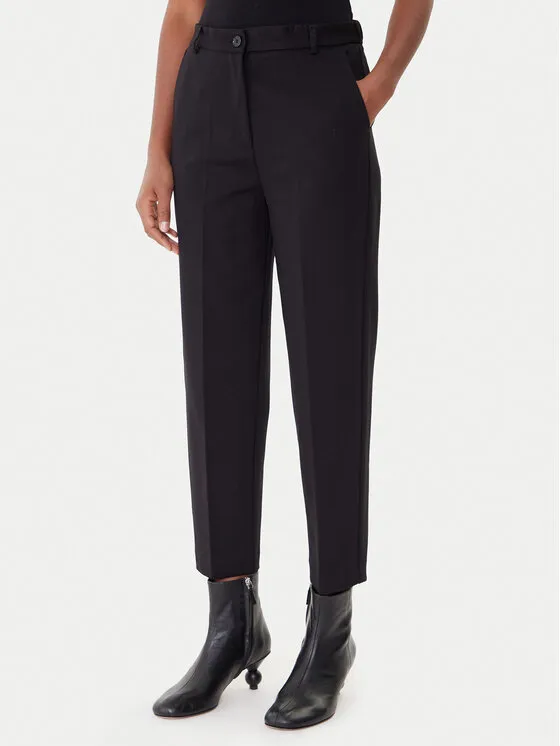 Παντελόνι υφασμάτινο · Μαύρο · Regular Fit