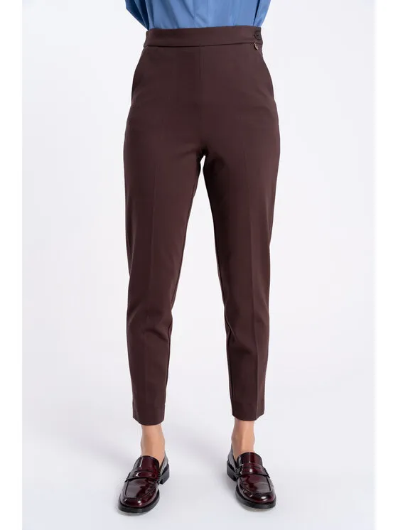 Παντελόνι υφασμάτινο · Καφέ · Regular Fit