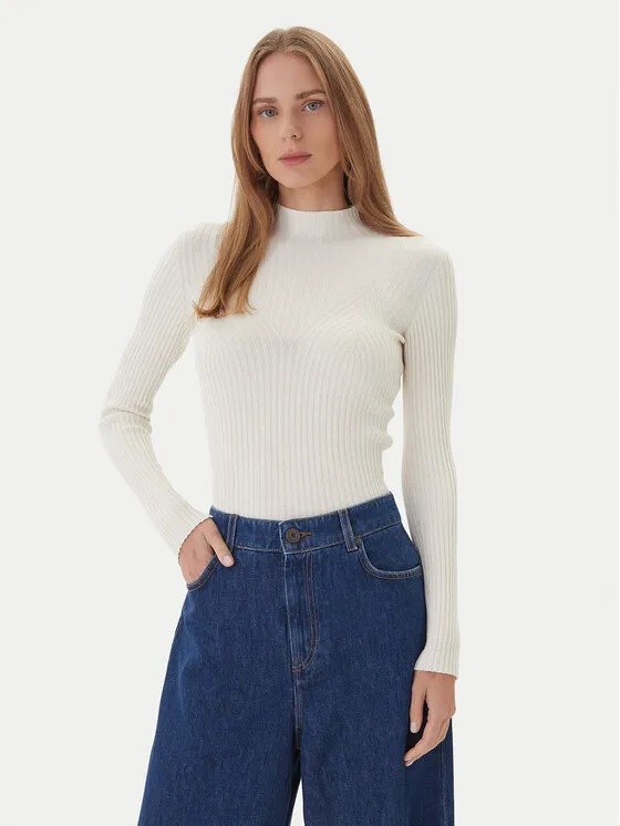 Πουλόβερ · Εκρού · Regular Fit