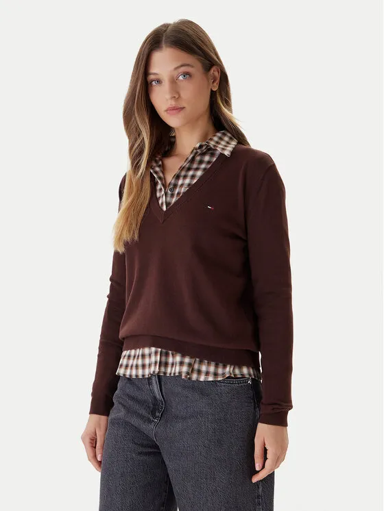 Πουλόβερ · Καφέ · Regular Fit