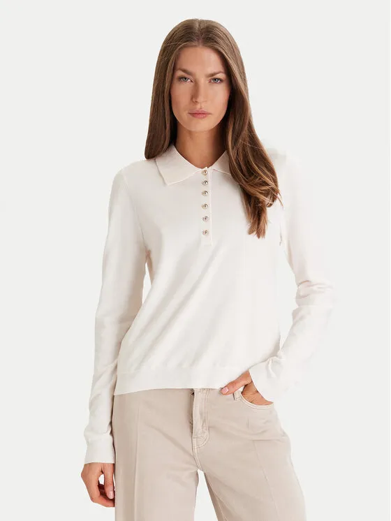 Πουλόβερ · Εκρού · Regular Fit