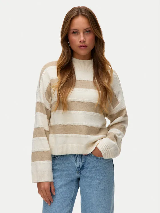 Πουλόβερ · Μπεζ · Regular Fit