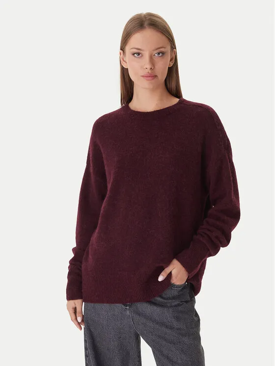 Πουλόβερ · Μπορντό · Regular Fit