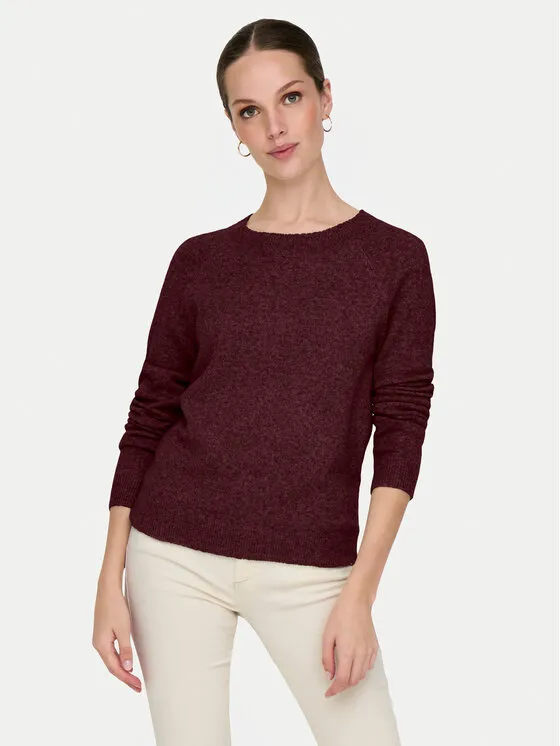 Πουλόβερ · Μπορντό · Regular Fit
