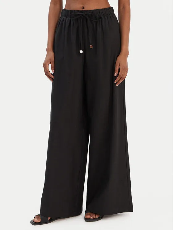 Παντελόνι υφασμάτινο · Μαύρο · Regular Fit