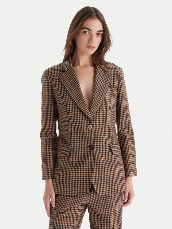 Σακάκι · Καφέ · Regular Fit