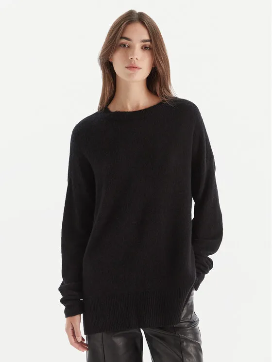 Πουλόβερ · Μαύρο · Regular Fit