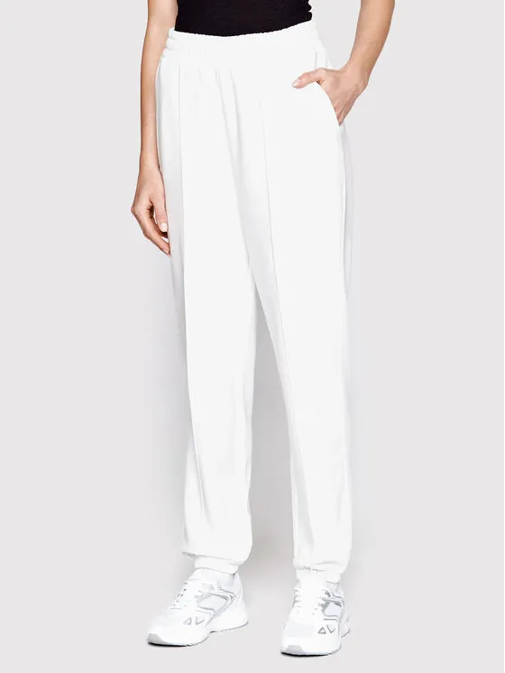 Παντελόνι φόρμας · Λευκό · Regular Fit