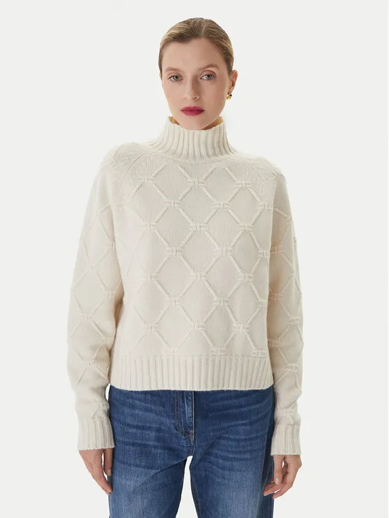 Πουλόβερ · Λευκό · Regular Fit