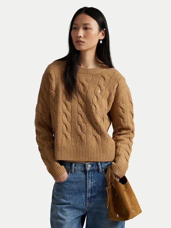 Πουλόβερ · Μπεζ · Regular Fit