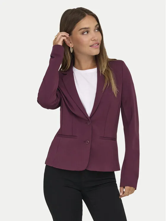 Σακάκι · Μπορντό · Regular Fit