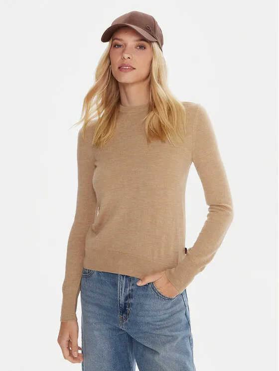Πουλόβερ · Μπεζ · Regular Fit