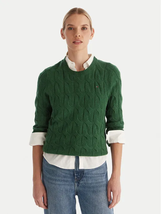 Πουλόβερ · Πράσινο · Regular Fit