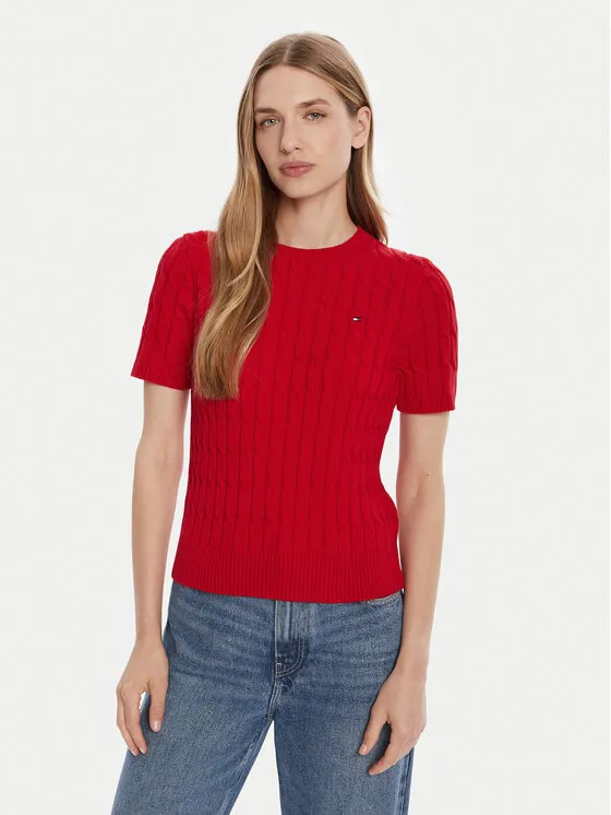 Πουλόβερ · Κόκκινο · Regular Fit
