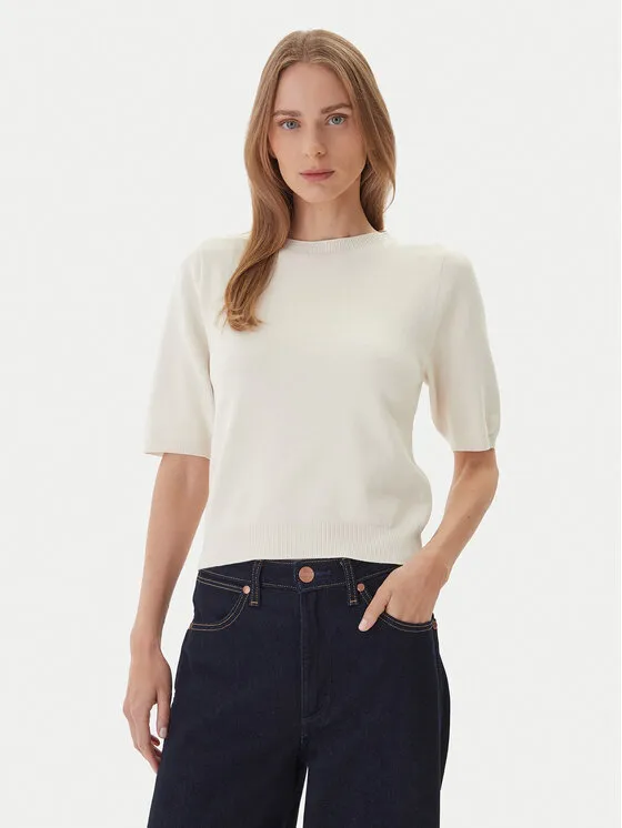 Πουλόβερ · Εκρού · Regular Fit