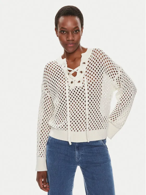 Πουλόβερ · Εκρού · Regular Fit