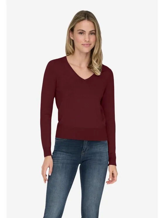 Πουλόβερ · Μπορντό · Regular Fit