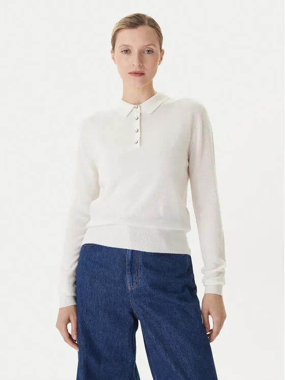 Πουλόβερ · Εκρού · Regular Fit