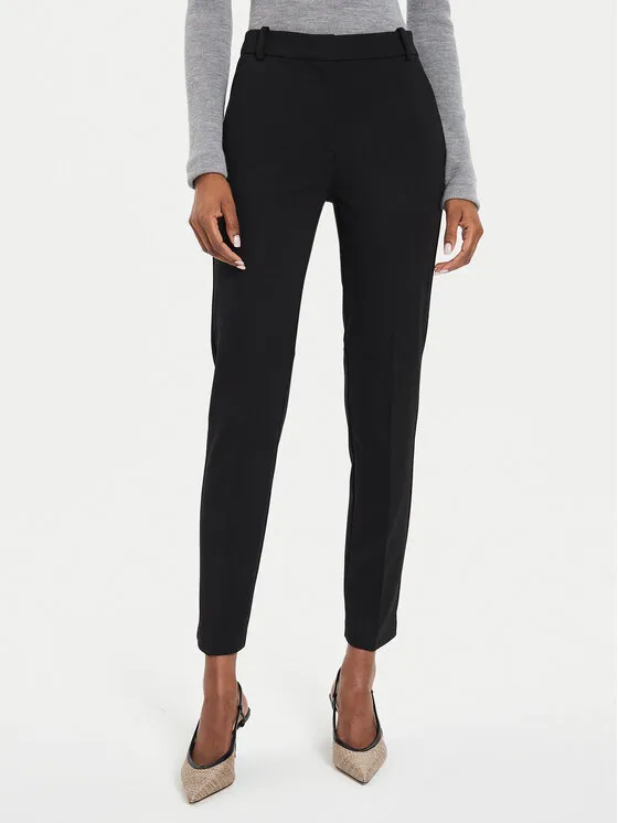 Παντελόνι υφασμάτινο · Μαύρο · Regular Fit