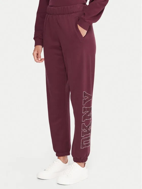 Παντελόνι φόρμας · Μπορντό · Regular Fit