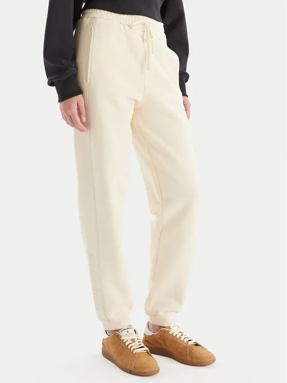 Παντελόνι φόρμας · Εκρού · Regular Fit