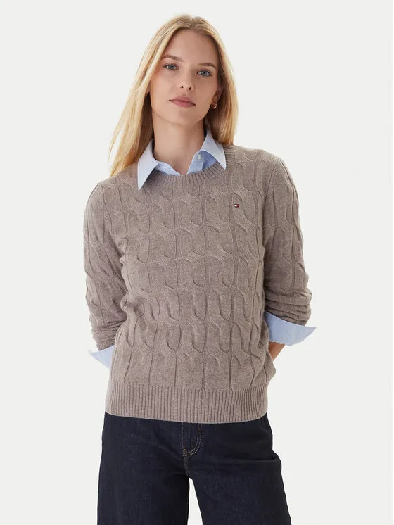 Πουλόβερ · Μπεζ · Regular Fit