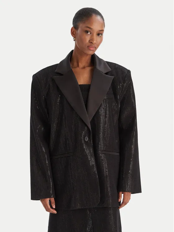 Σακάκι · Μαύρο · Regular Fit