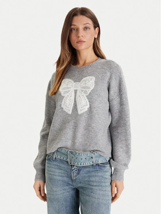 Πουλόβερ · Γκρι · Regular Fit