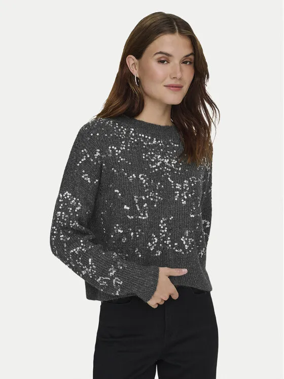 Πουλόβερ · Γκρι · Regular Fit