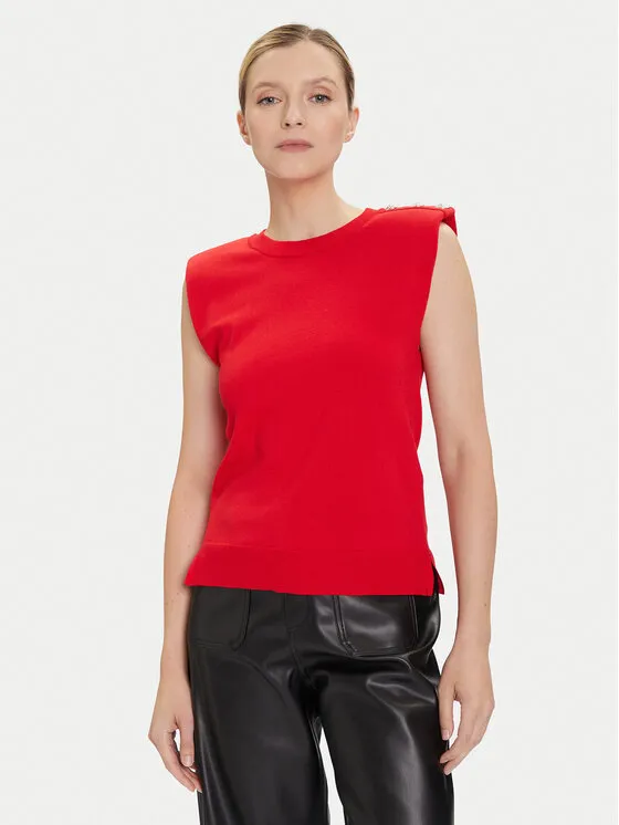 Πουλόβερ · Κόκκινο · Regular Fit