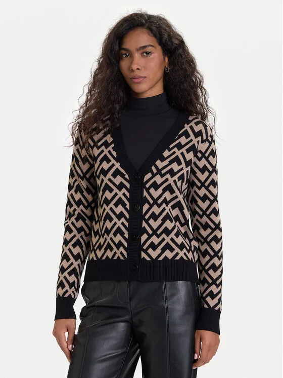 Ζακέτα · Μαύρο · Regular Fit