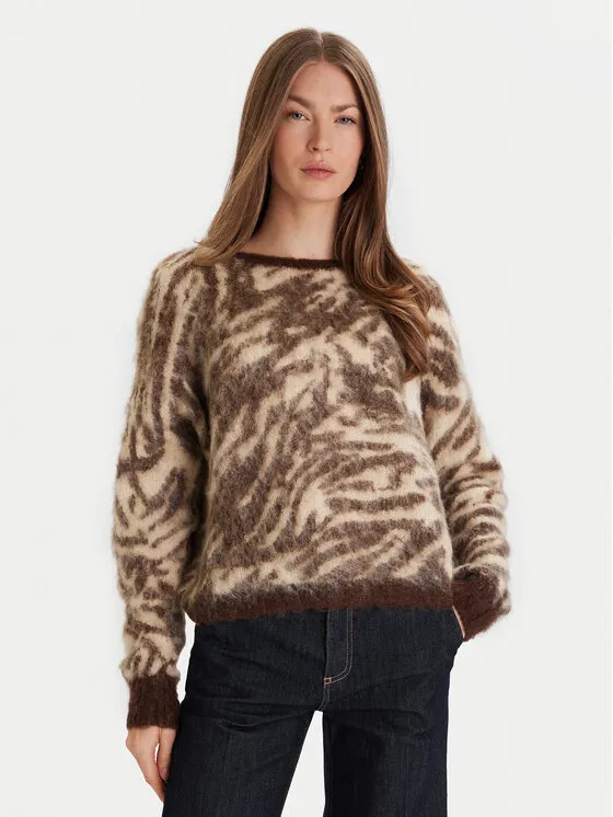 Πουλόβερ · Καφέ · Regular Fit