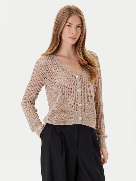 Ζακέτα · Μπεζ · Regular Fit