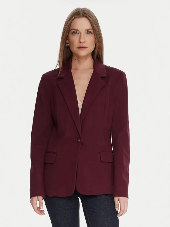 Σακάκι · Μπορντό · Regular Fit