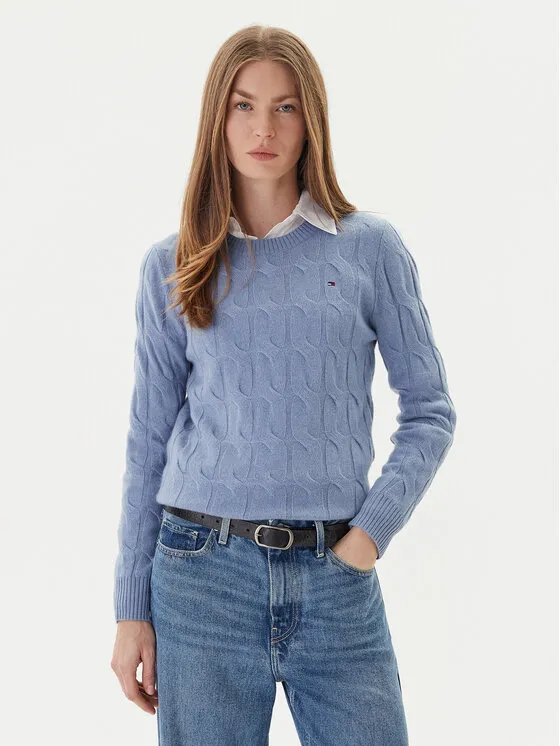 Πουλόβερ · Γαλάζιο · Regular Fit