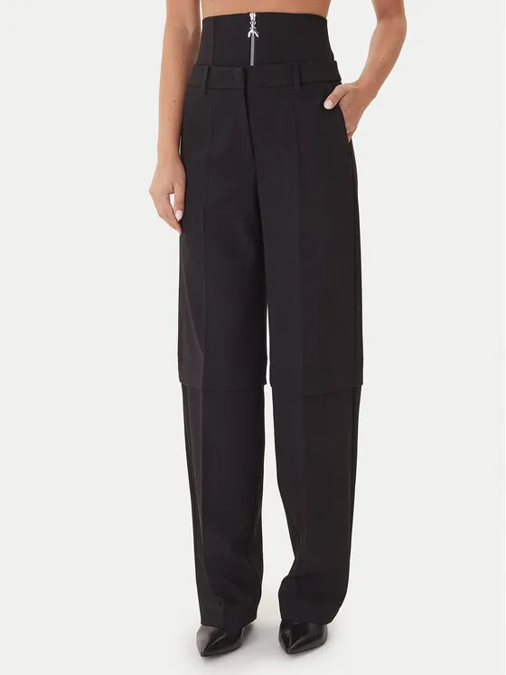 Παντελόνι υφασμάτινο · Μαύρο · Regular Fit