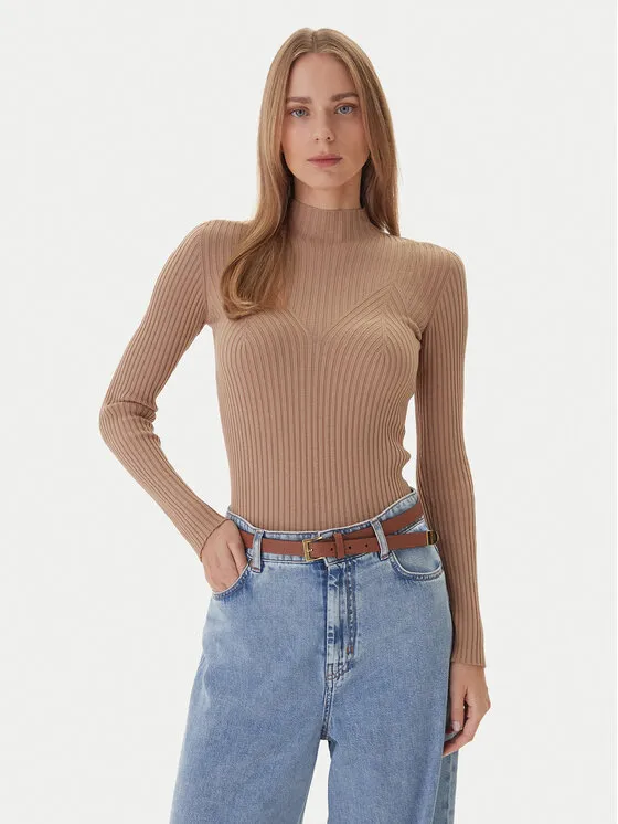 Πουλόβερ · Μπεζ · Regular Fit