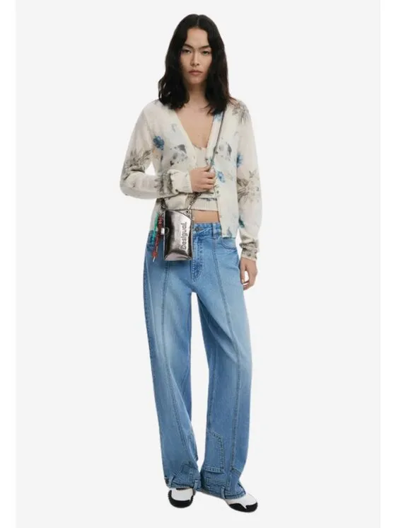 Ζακέτα · Λευκό · Regular Fit