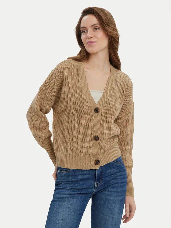 Ζακέτα · Μπεζ · Regular Fit