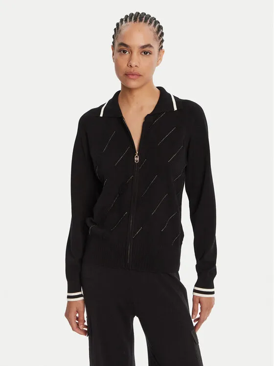 Ζακέτα · Μαύρο · Regular Fit