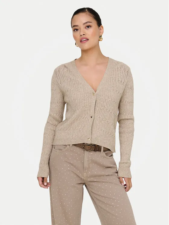Ζακέτα · Καφέ · Regular Fit