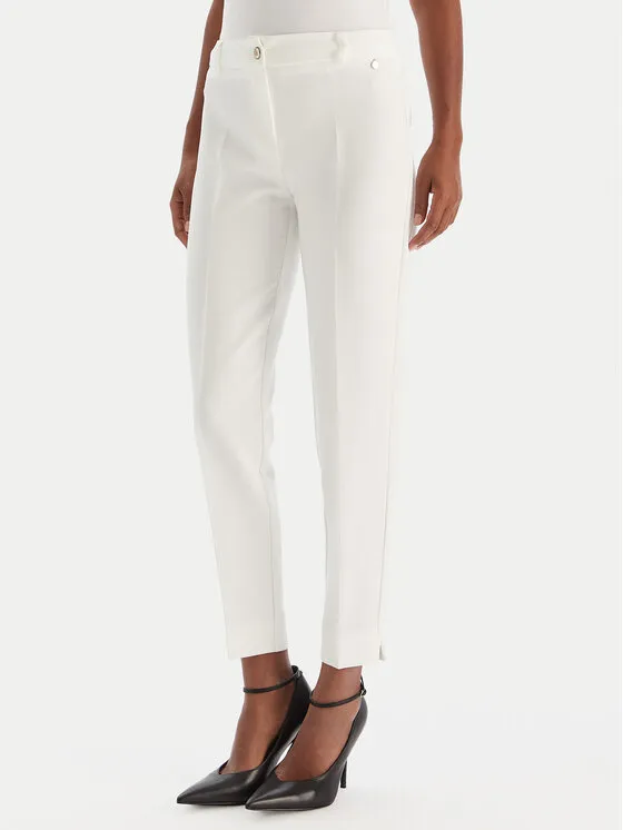 Παντελόνι υφασμάτινο · Λευκό · Regular Fit