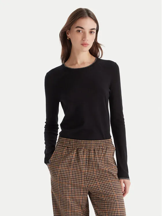 Πουλόβερ · Μαύρο · Regular Fit