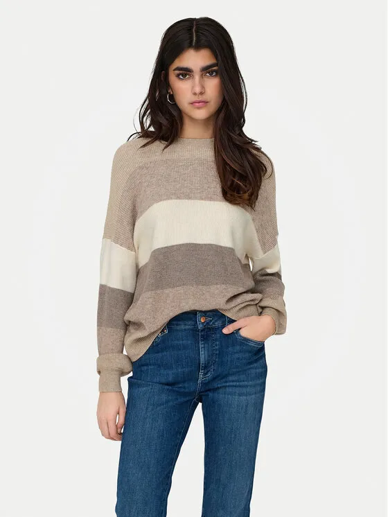 Πουλόβερ · Μπεζ · Regular Fit