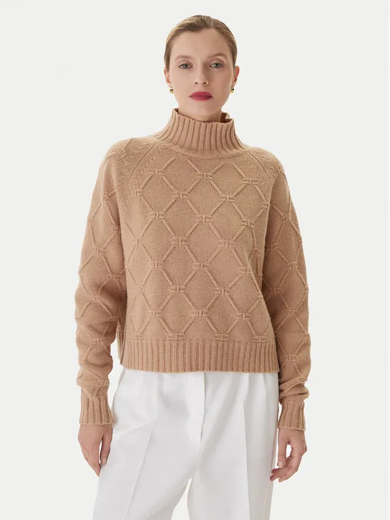 Πουλόβερ · Καφέ · Regular Fit