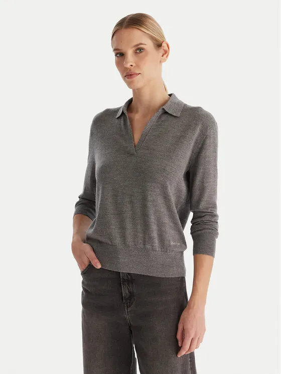 Πουλόβερ · Γκρι · Regular Fit