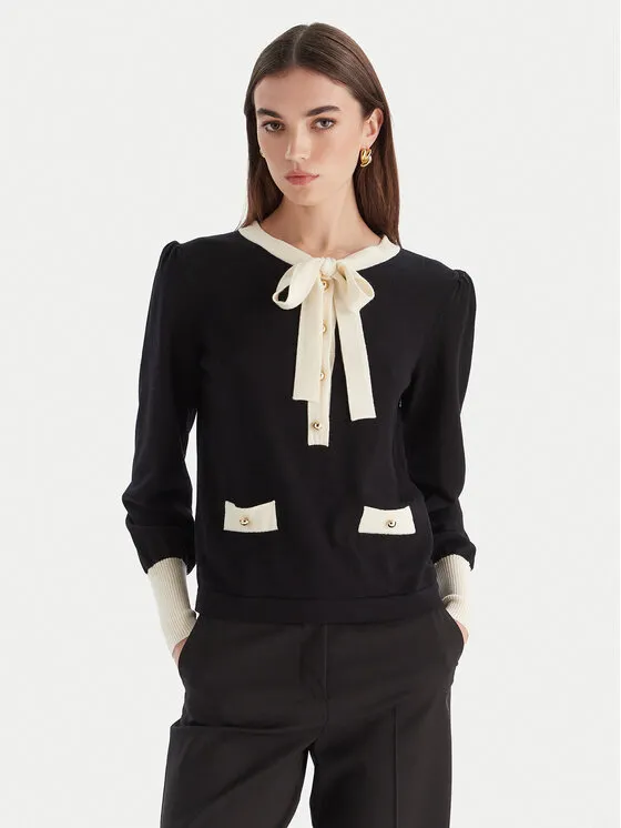 Πουλόβερ · Μαύρο · Regular Fit