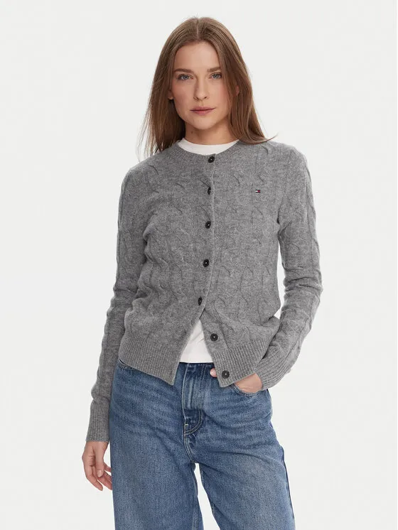 Ζακέτα · Γκρι · Regular Fit