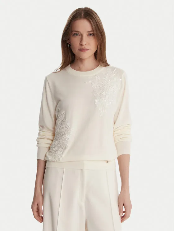 Πουλόβερ · Εκρού · Regular Fit