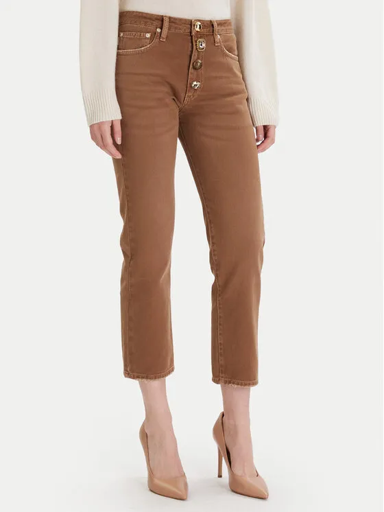 Τζιν · Καφέ · Regular Fit